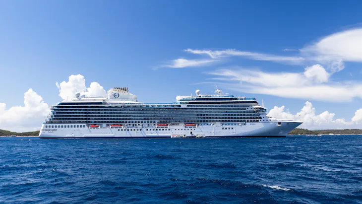 Oceania Cruises ship at sea