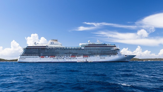 Oceania Cruises ship at sea