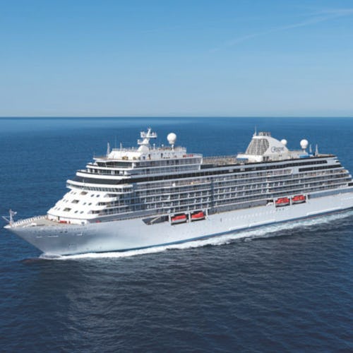 Regent Seven Seas cruise ship at sea