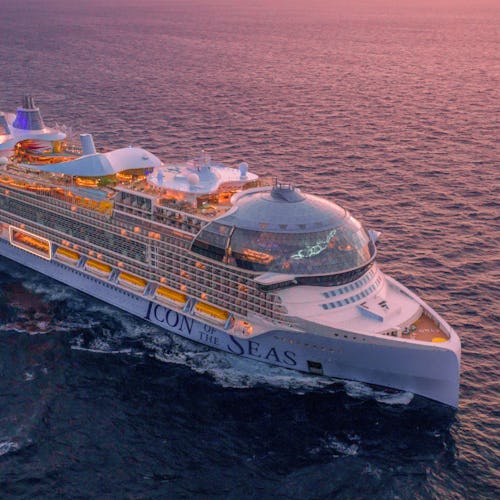 Royal Caribbean ship at sea