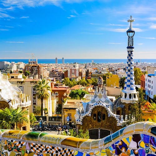 A collage of images from the Mediterranean