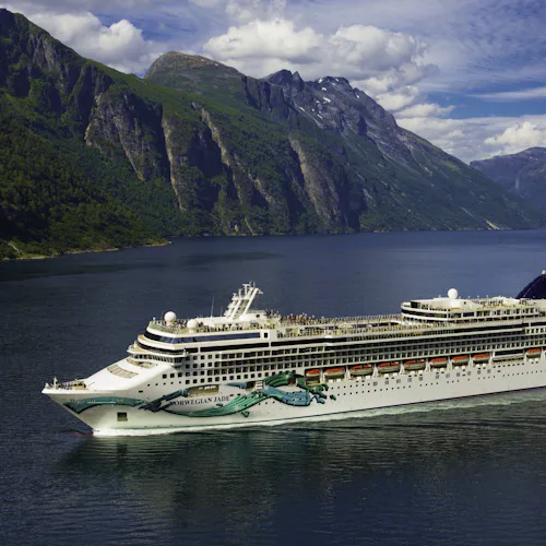 Norwegian Jade in Geirangerfjord, Norway