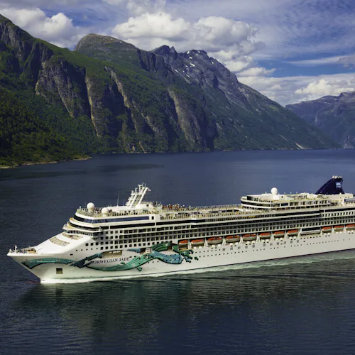 Norwegian Jade in Geirangerfjord, Norway