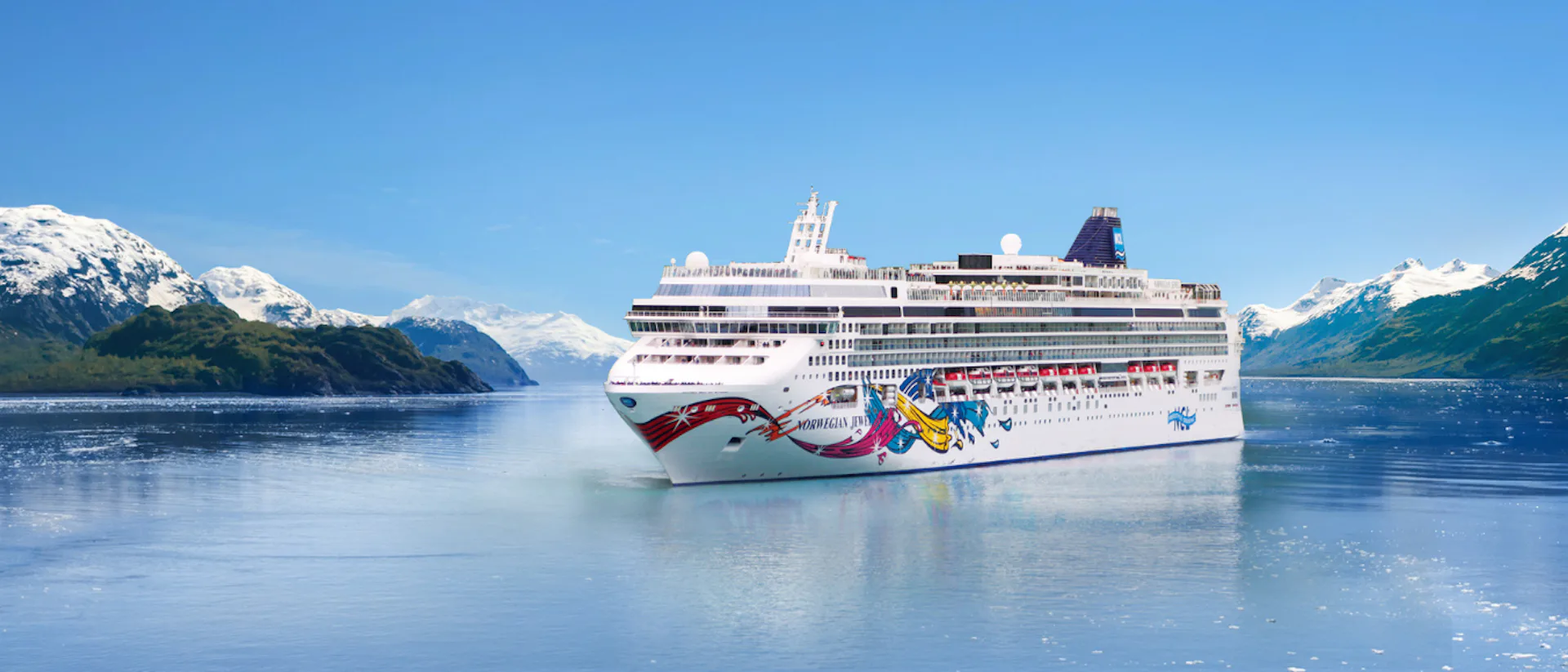 Norwegian Jewel in Alaska