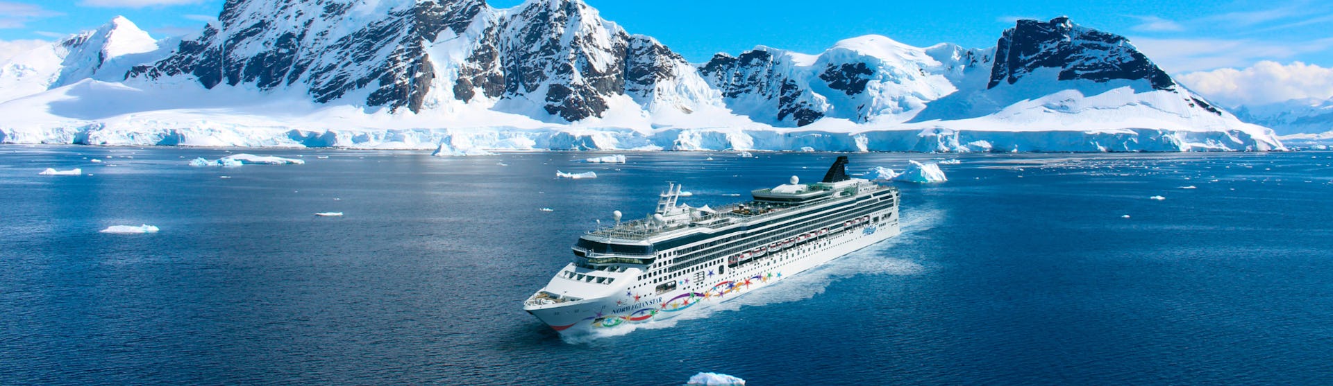 Norwegian Star in Antarctica