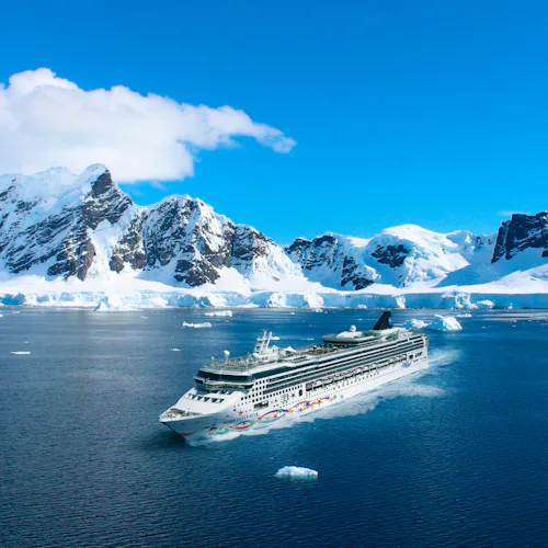Norwegian Star in Antarctica