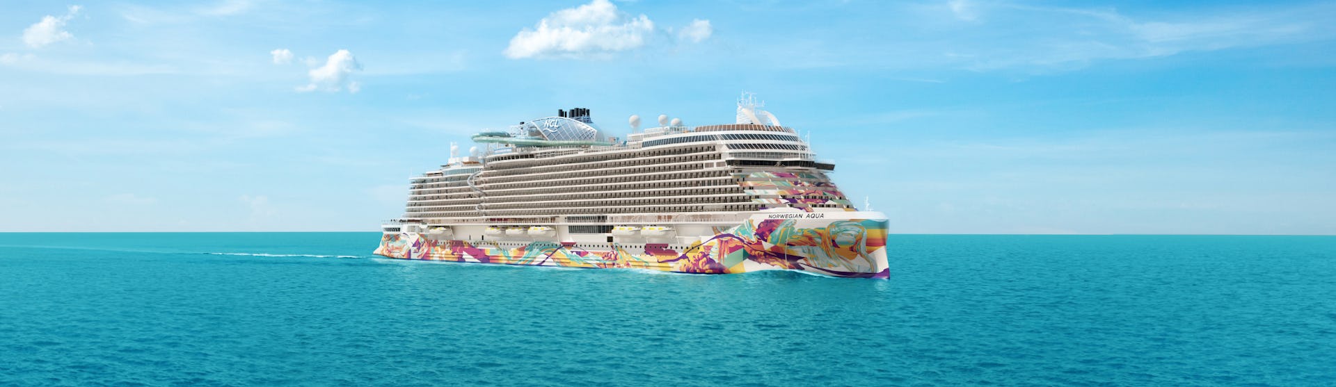 Norwegian Aqua at Sea