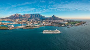 Norwegian Dawn in Cape Town, South Africa