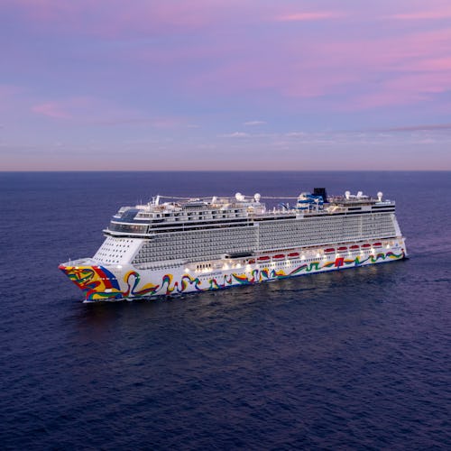 Norwegian Encore at Sea