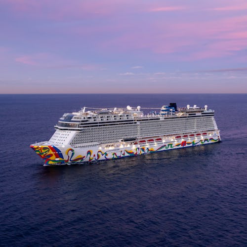 Norwegian Encore at Sea