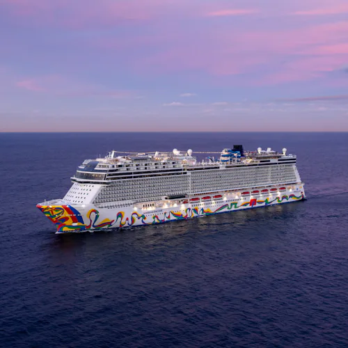 Norwegian Encore at Sea