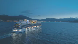 Allura at Sea