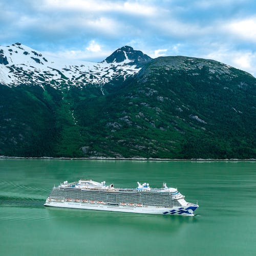 Discovery Princess in Skagway, Alaska