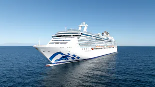 Coral Princess at Sea