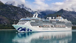 Island Princess in Alaska