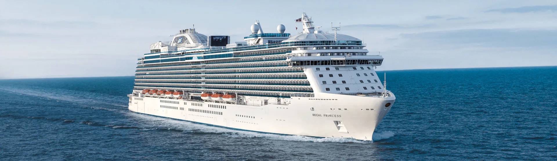 Regal Princess at Sea