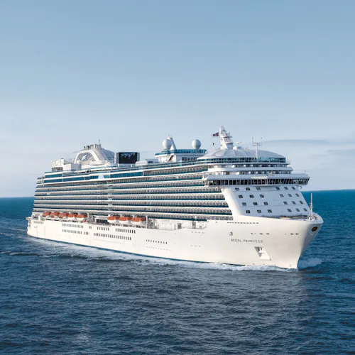 Regal Princess at Sea