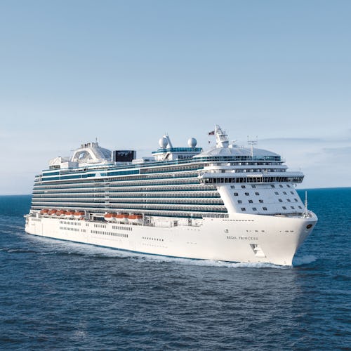 Regal Princess at Sea