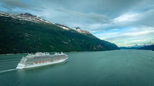 Majestic Princess in Skagway, Alaska