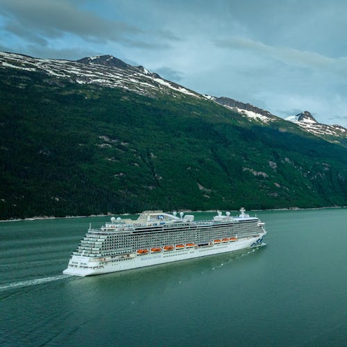 Majestic Princess in Skagway, Alaska