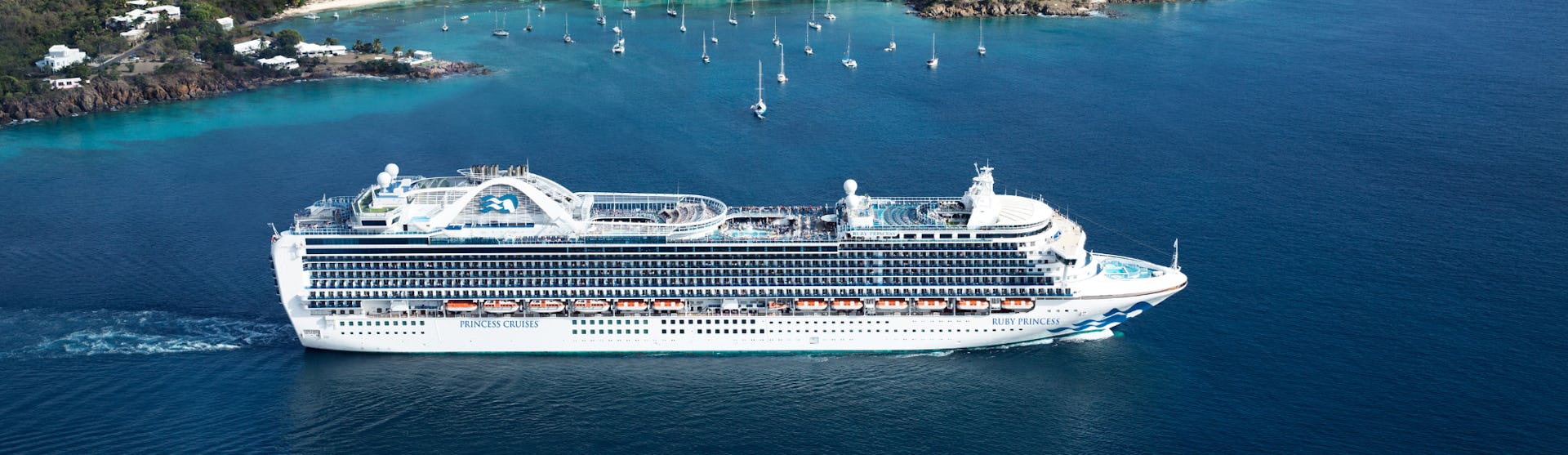 Ruby Princess in St thomas
