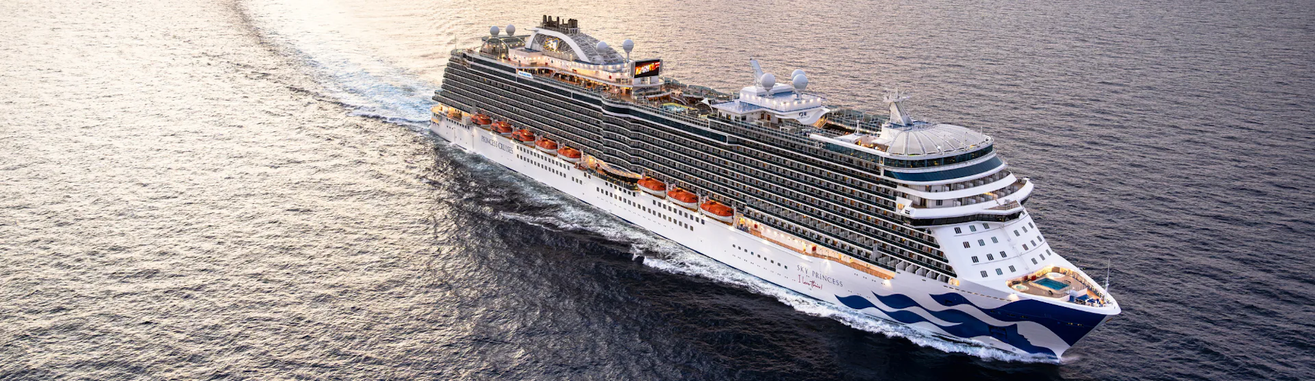 Sky Princess at Sea