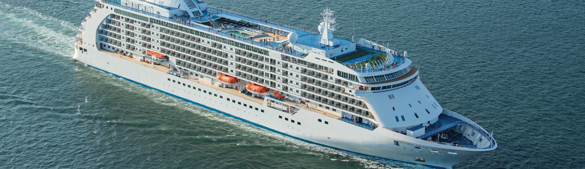 Seven Seas Voyager at Sea