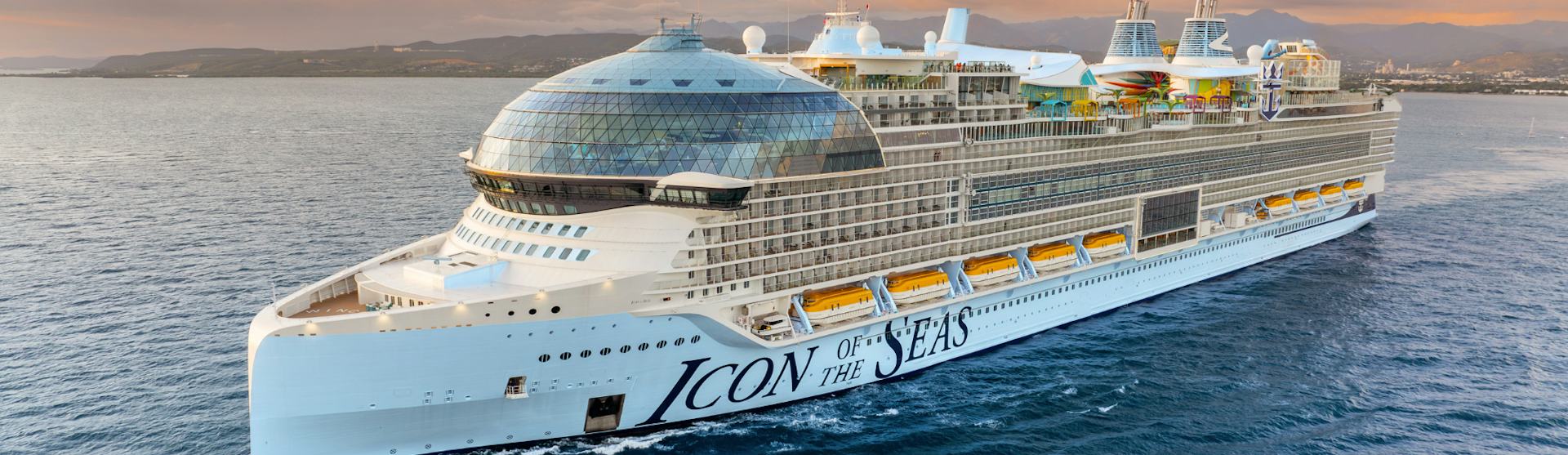 Icon of the Seas at Sea