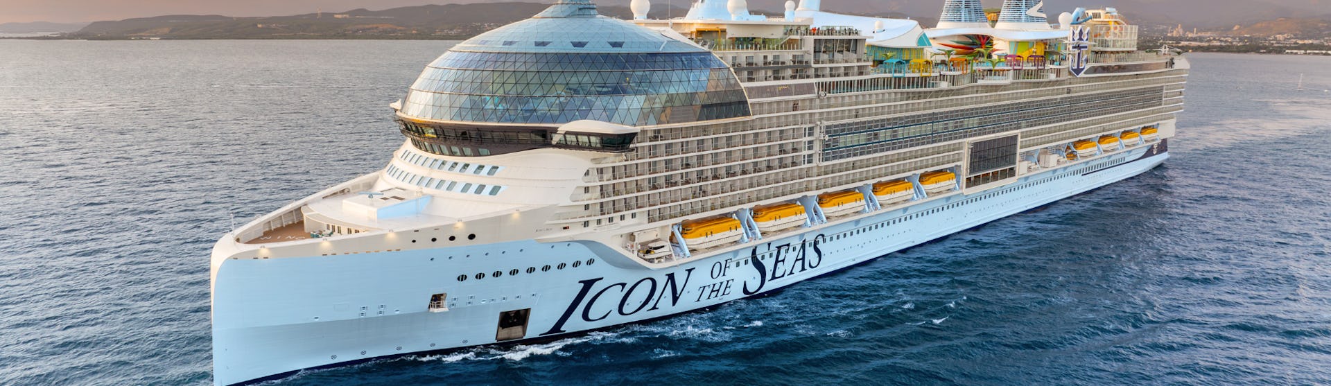 Icon of the Seas at Sea