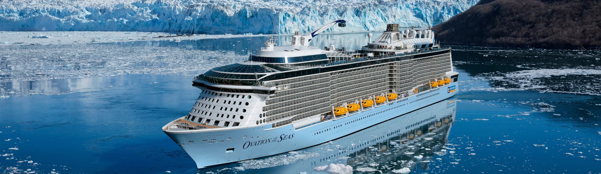 Ovation of the Seas in Alaska