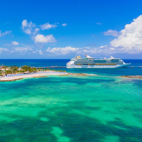 Allure of the Seas at Perfect Day at Cococay