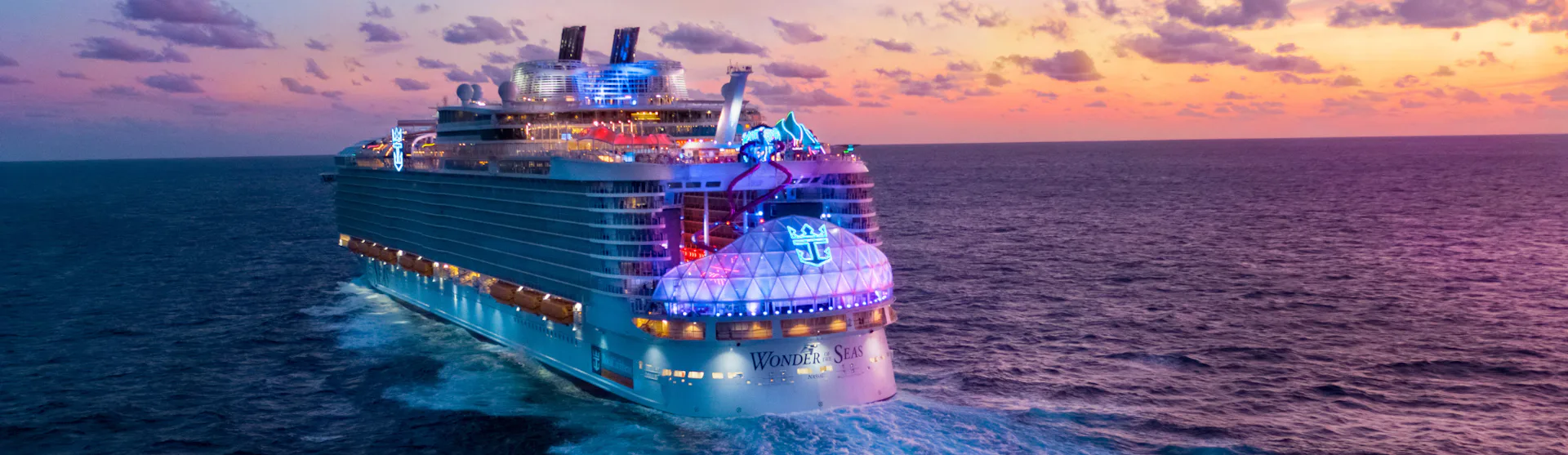 Wonder of the Seas at Sea