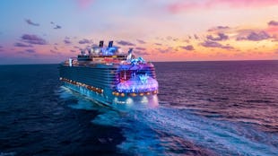 Wonder of the Seas at Sea