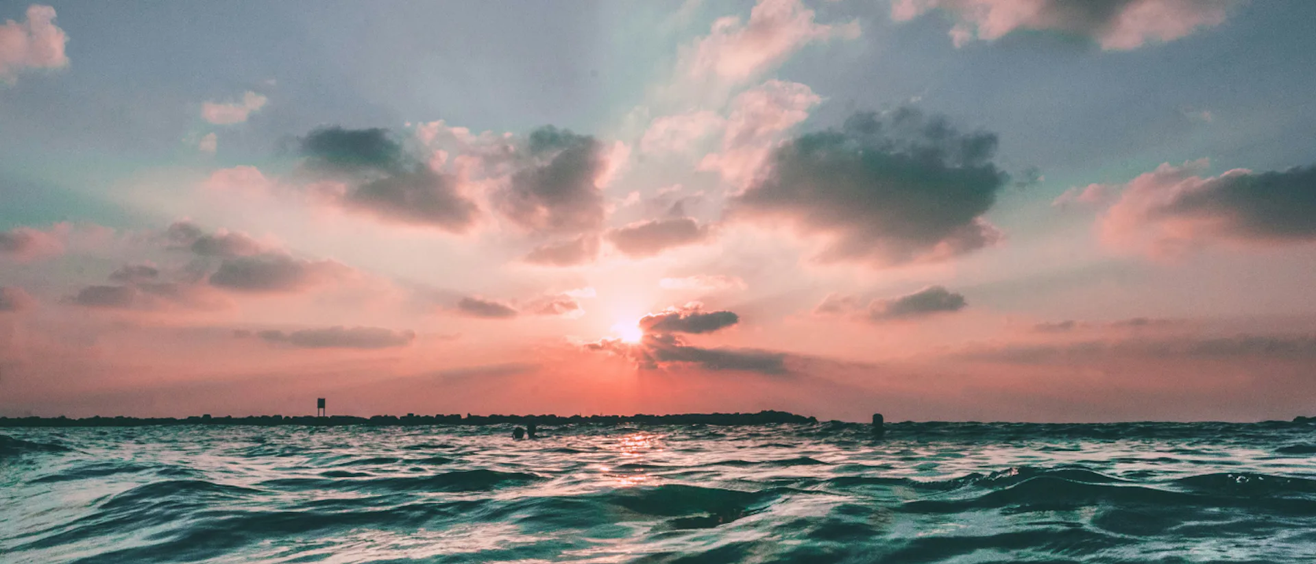 Sea views from a cruise departing from Southampton