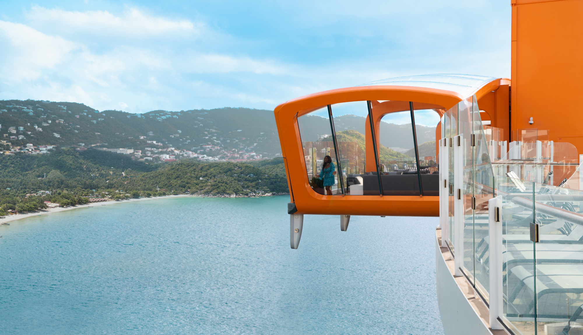 The Magic Carpet onboard Celebrity Cruises Celebrity Beyond