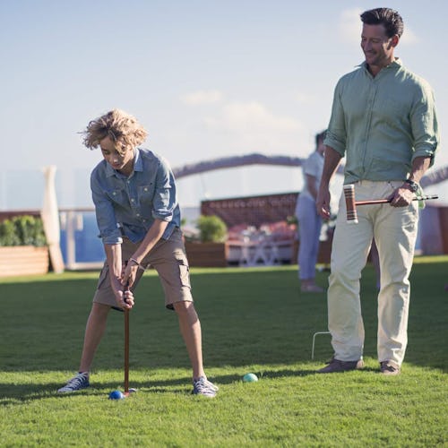 The Lawn Club onboard Celebrity Cruises