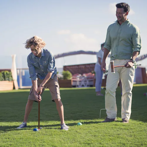 The Lawn Club onboard Celebrity Cruises