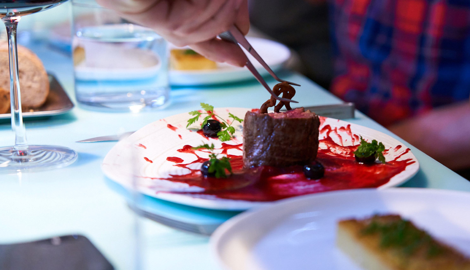 Test Kitchen restaurant onboard Virgin Voyages