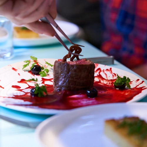 Test Kitchen restaurant onboard Virgin Voyages