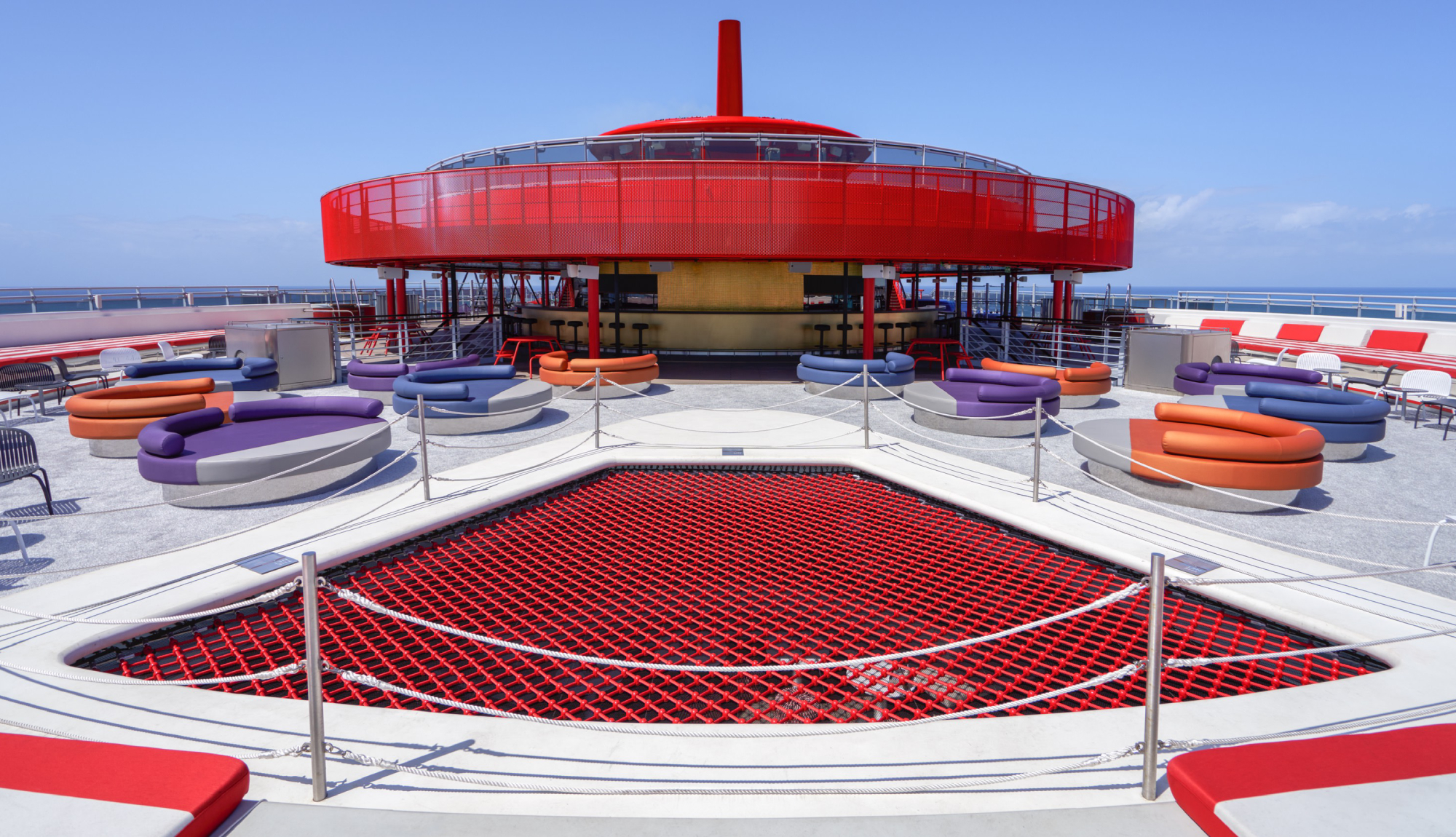 The Athletic Club onboard Virgin Voyages