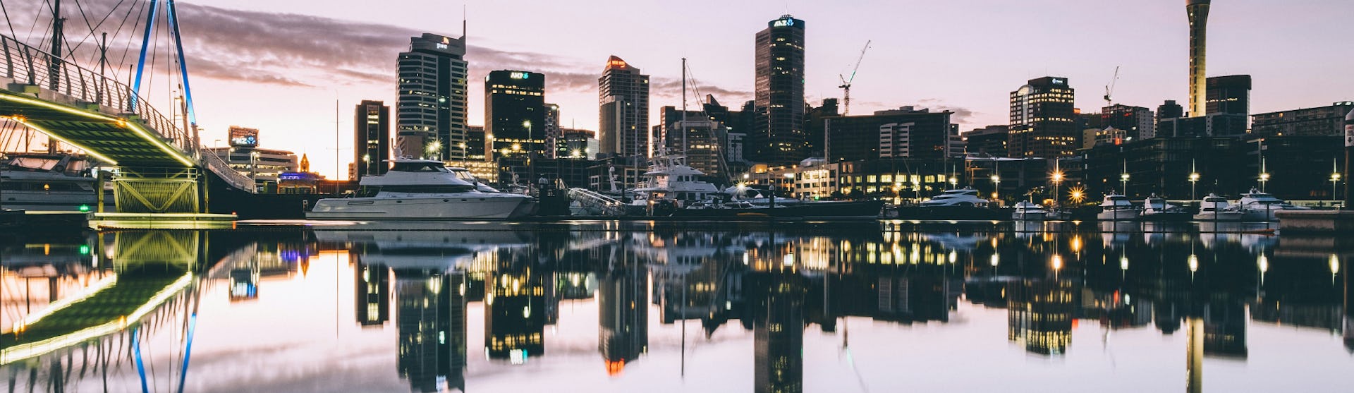 Skyline of Auckland, New Zealand