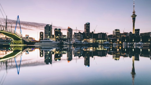 Skyline of Auckland, New Zealand