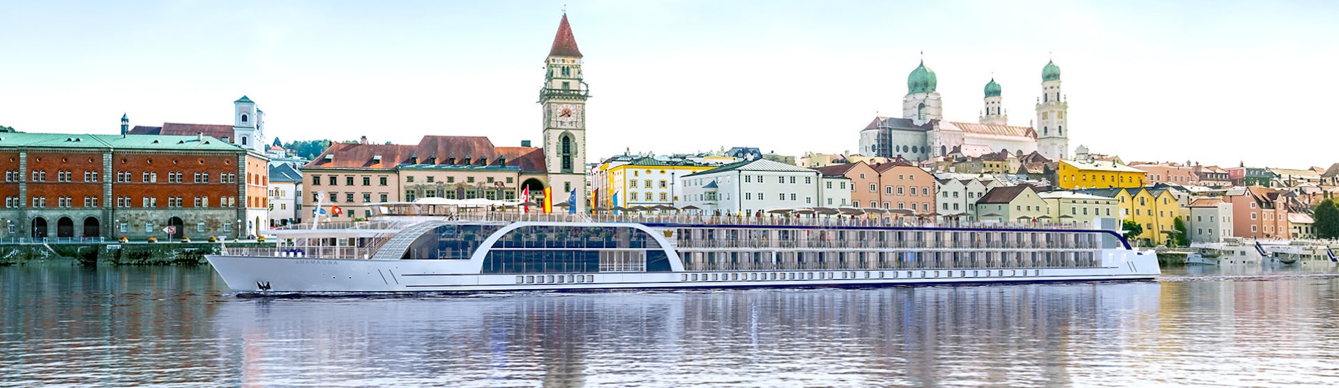 Exterior shot of AmaMagna