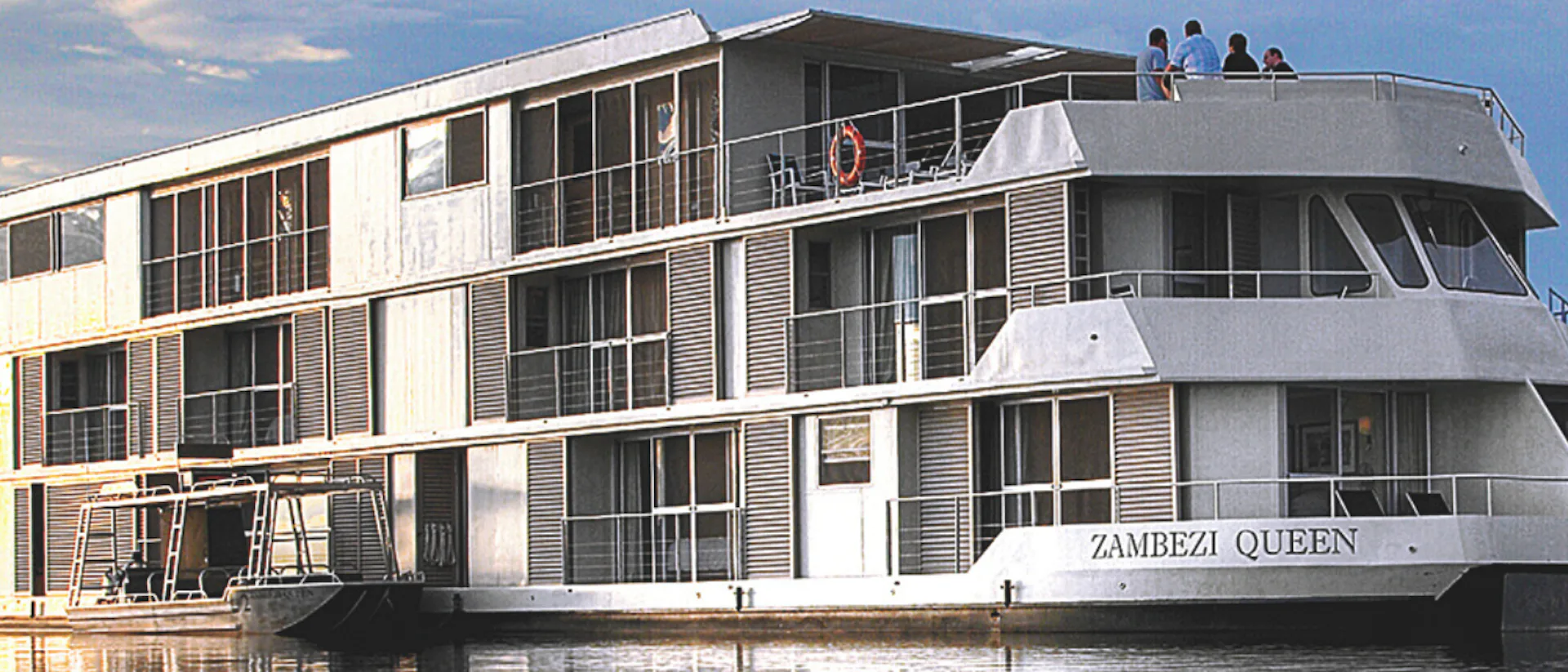Exterior shot of Zambezi Queen
