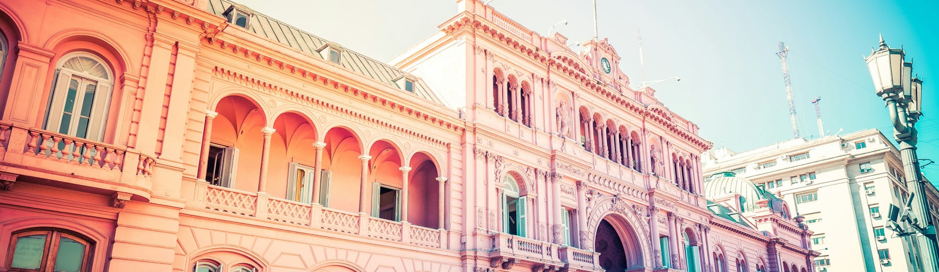 The Casa Rosada in Argentina's capital city Beunos Aires
