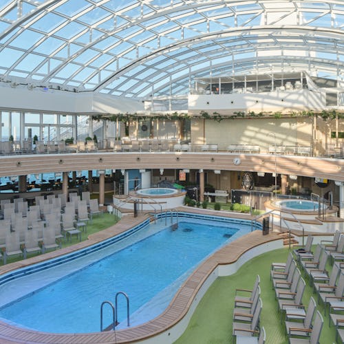 Skydome onboard P&O Cruises