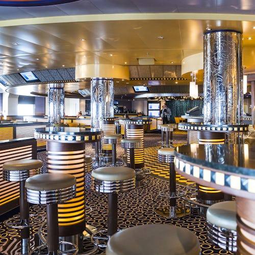Manhattan Bar onboard P&O Cruises