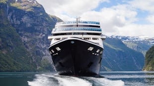 Azamara Journey sailing in the Norwegian Fjords