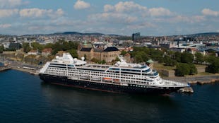 Azamara Pursuit docked in Oslo