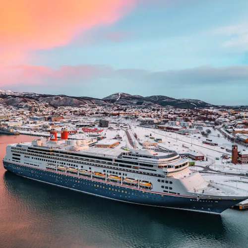 Fred Olsen ship Borealis in Bodø, Norway